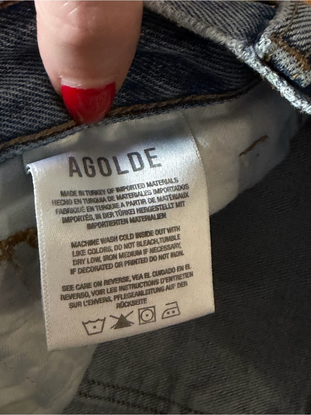 Agolde Women's Cooper Trouser Jean in Command - Picture 7 of 8